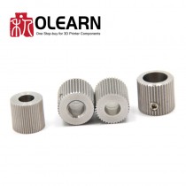 OLEARN 3D Printer MK7 MK8 Feeder Driver Pulley 40tooth