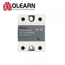 DELIXI Solid Relay CDG1-1DA / 40A SSR-40DA For Formbot T-Rex 2+ Heated Bed