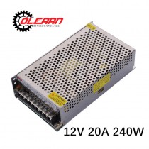 12V Power Supply 20A 240W For CCTV Camera 3D Printer LED Lighting