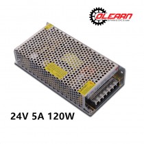 24V 120W Power Supply 5A For LED Lighting CCTV Camera