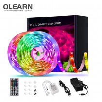 Olearn Ultra Long RGB 5050 Color Changing LED Light Strips