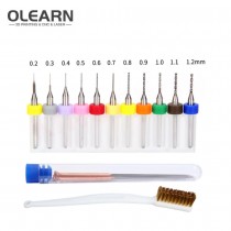 Olearn 3D Printer Nozzle Cleaning Kit 0.15-1.2mm 10Pcs Cleaning Needles