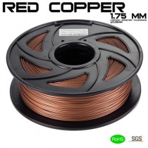 OLEARN 3D Printer Filament 1.75mm Metal Composite Red Copper
