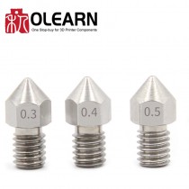 OLEARN MK8 Extruder Stainless Nozzle 